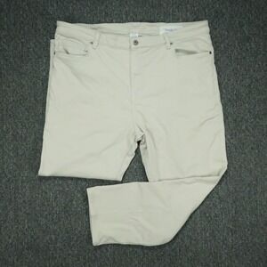 The Perfect Jean Nyc Jeans Mens 40x28 Stone Tan Slim Thick 5 Pocket Denkhaki